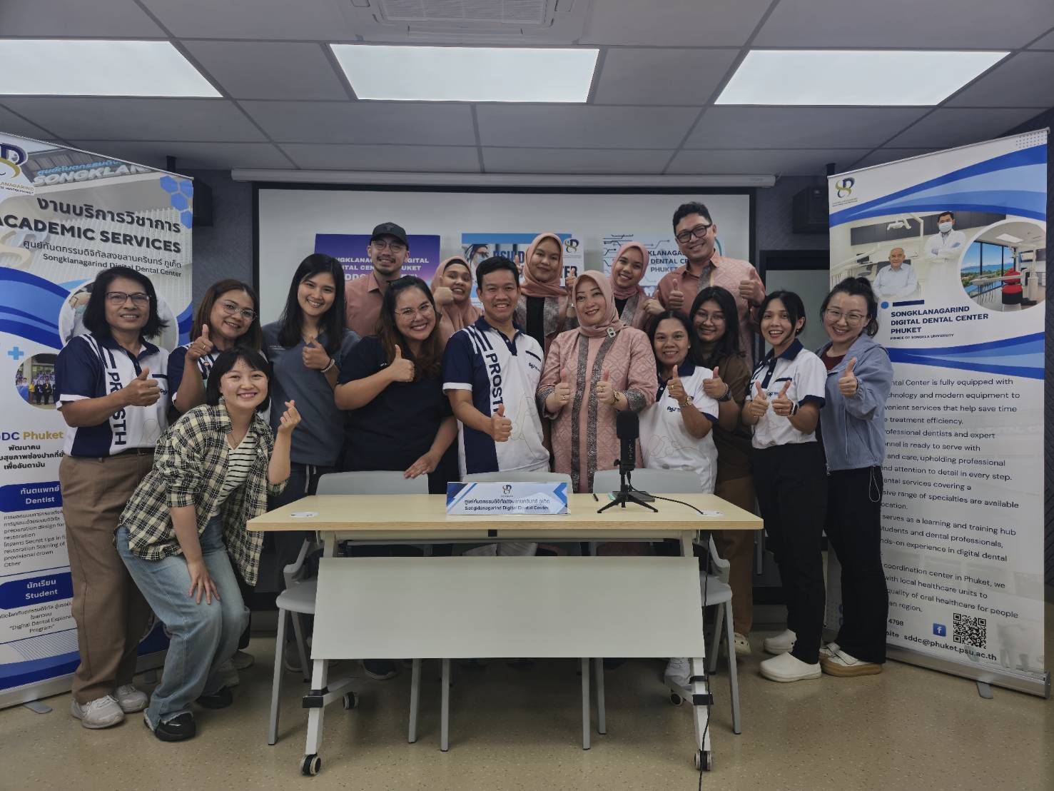The Faculty of Dentistry, Prince of Songkla University, in collaboration with Songklanagarind Digital Dental Center Phuket (SDDC Phuket), organized a training program on “Digital Workflow in Dentistry and Digital Implant Dentistry.”